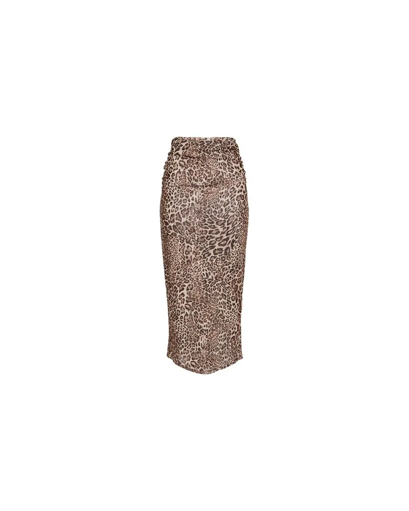 VICOLO HOSEN & RÖCKE - Midi-Röckeauf YOOX.COM Beige