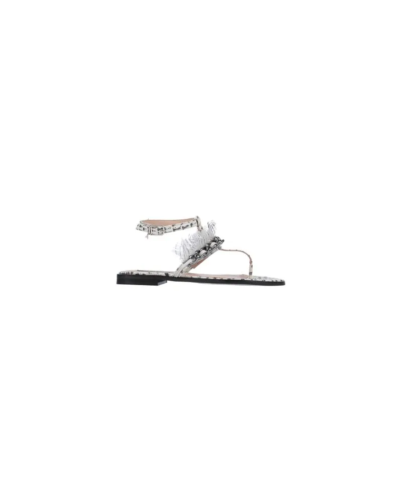 Patrizia Pepe SCHUHE - Zehentrennerauf YOOX.COM Elfenbein
