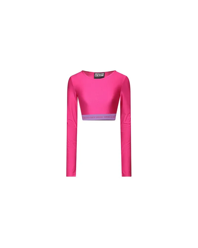 Versace Jeans TOPS - Topsauf YOOX.COM Fuchsia