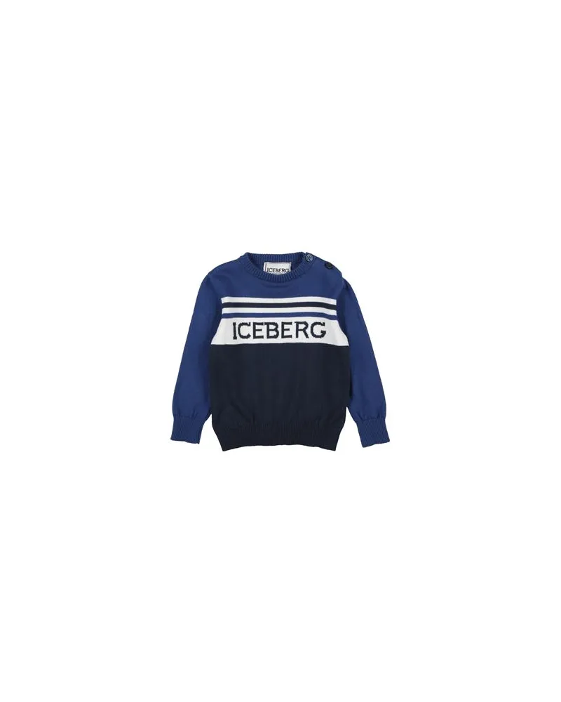 Iceberg STRICKWAREN - Pulloverauf YOOX.COM Blau