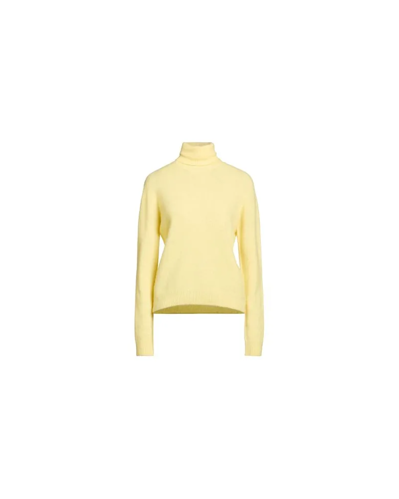 Roberto Collina STRICKWAREN - Rollkragenpulloverauf YOOX.COM Pastellgelb