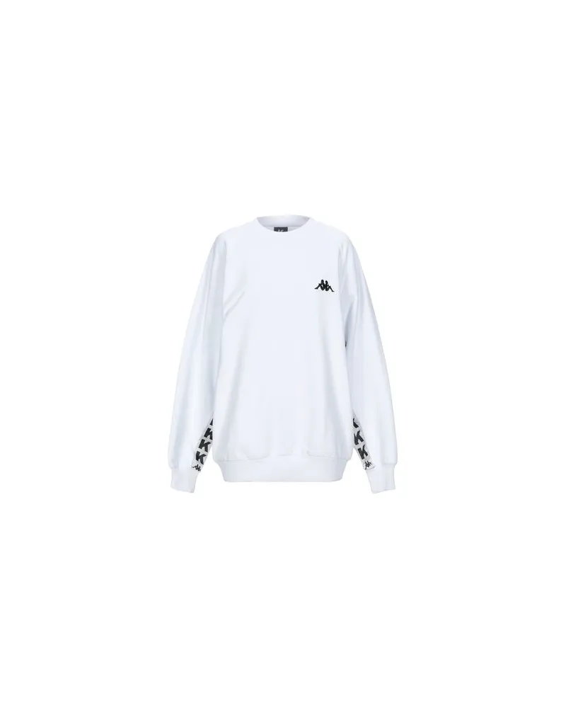 Kappa TOPS - Sweatshirtsauf YOOX.COM Weiß