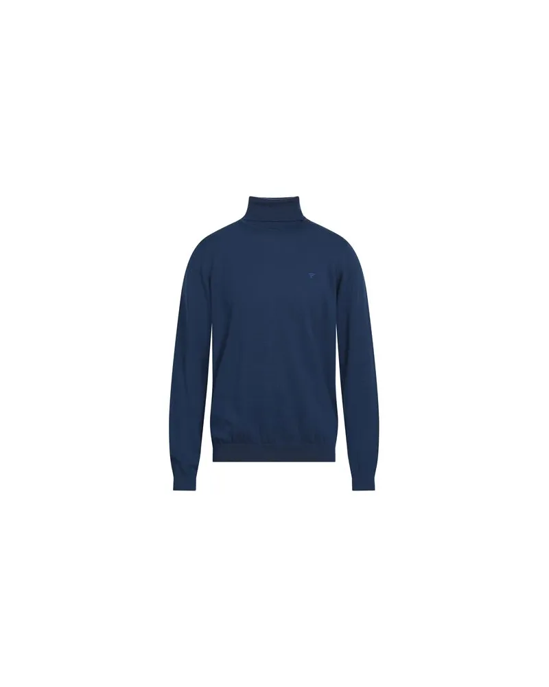 Fred Mello STRICKWAREN - Rollkragenpulloverauf YOOX.COM Blau