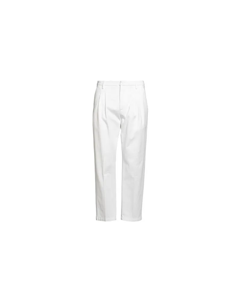 Dondup HOSEN & RÖCKE - Hosenauf YOOX.COM Weiß