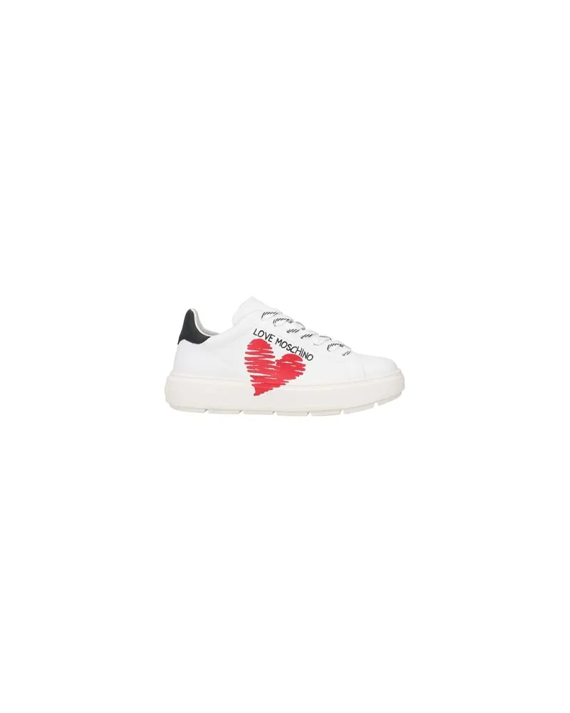 Moschino SCHUHE - Sneakersauf YOOX.COM Weiß