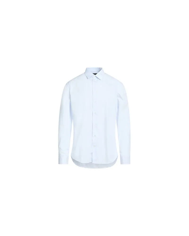 Emporio Armani TOPS - Hemdenauf YOOX.COM Himmelblau