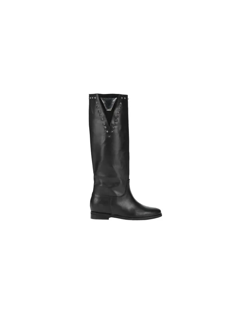 Divine Follie SCHUHE - Stiefelauf YOOX.COM Schwarz