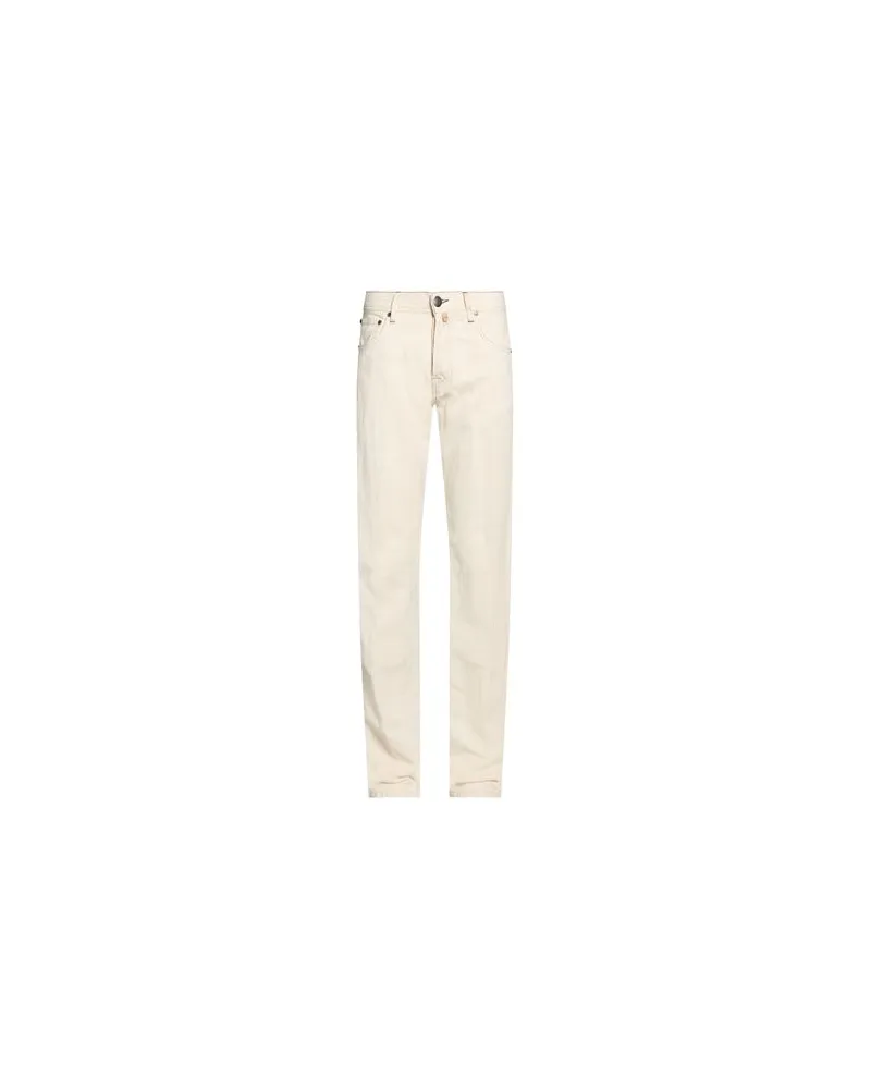 Corneliani HOSEN & RÖCKE - Jeanshosenauf YOOX.COM Cremeweiß