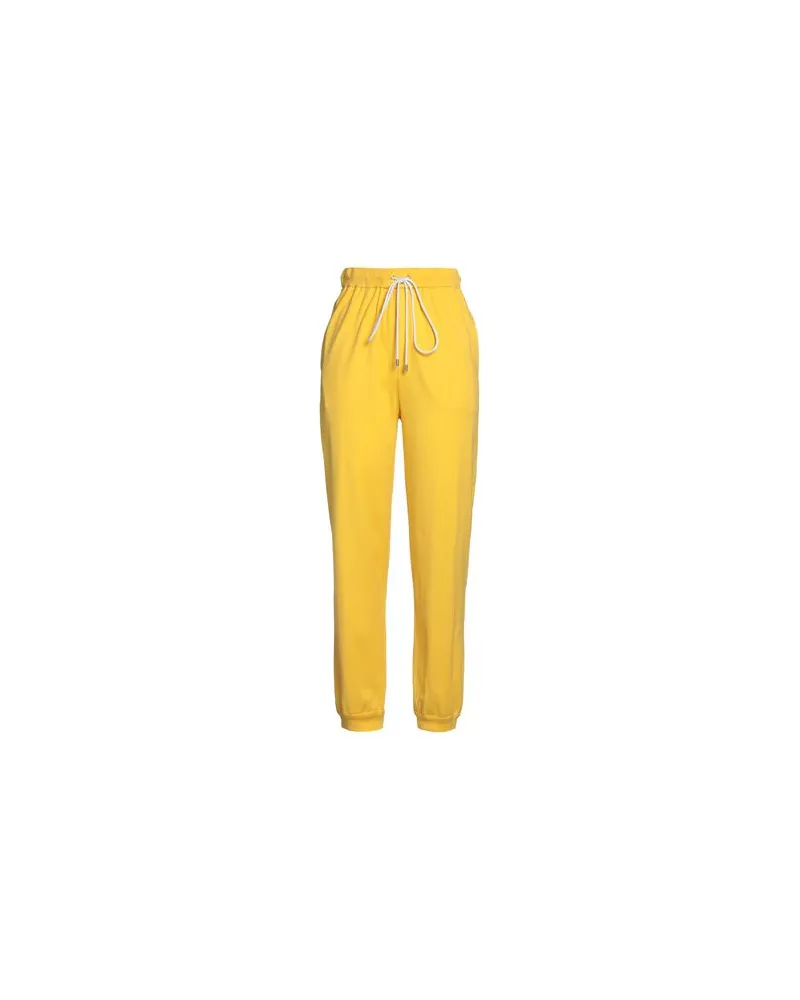 Alberta Ferretti HOSEN & RÖCKE - Hosenauf YOOX.COM Gelb