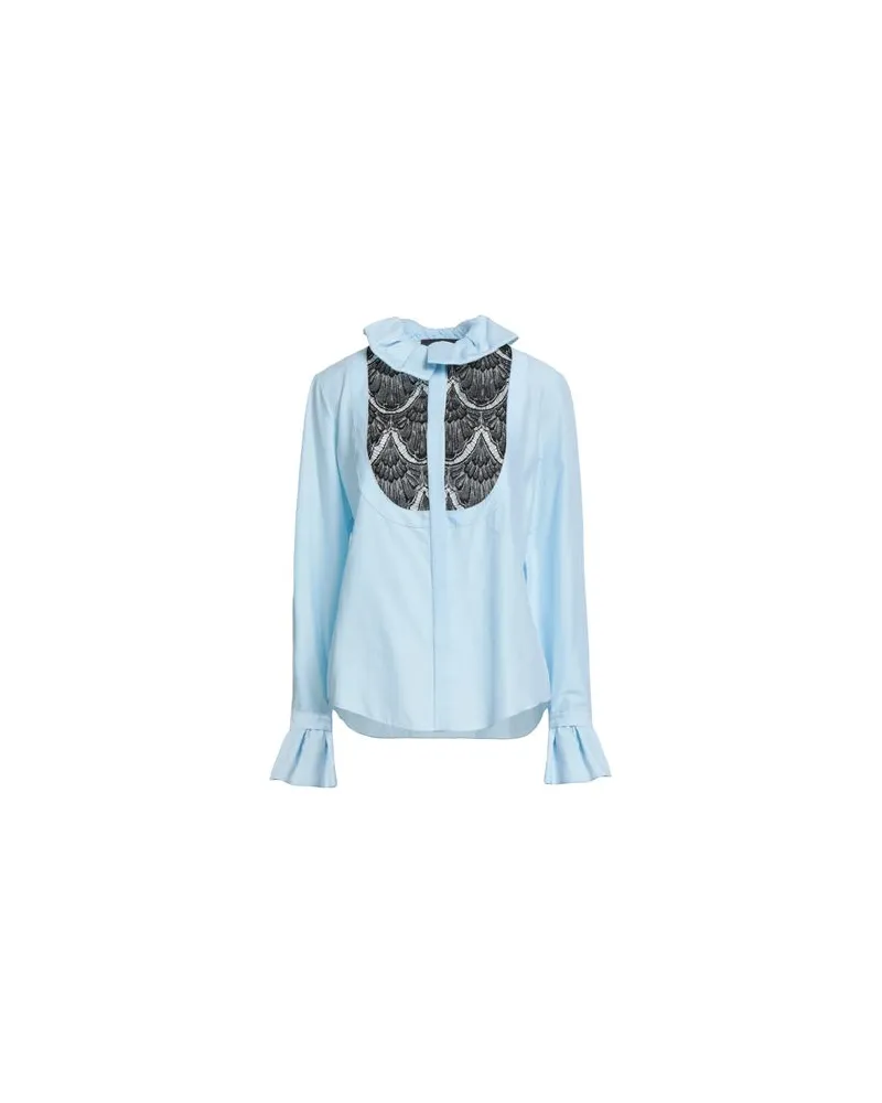 Rochas TOPS - Hemdenauf YOOX.COM Himmelblau