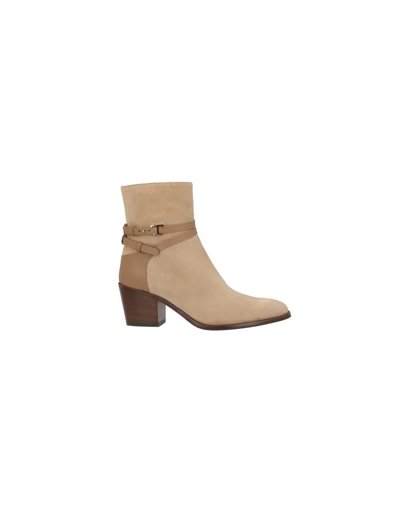 TOD'S SCHUHE - Stiefelettenauf YOOX.COM Beige