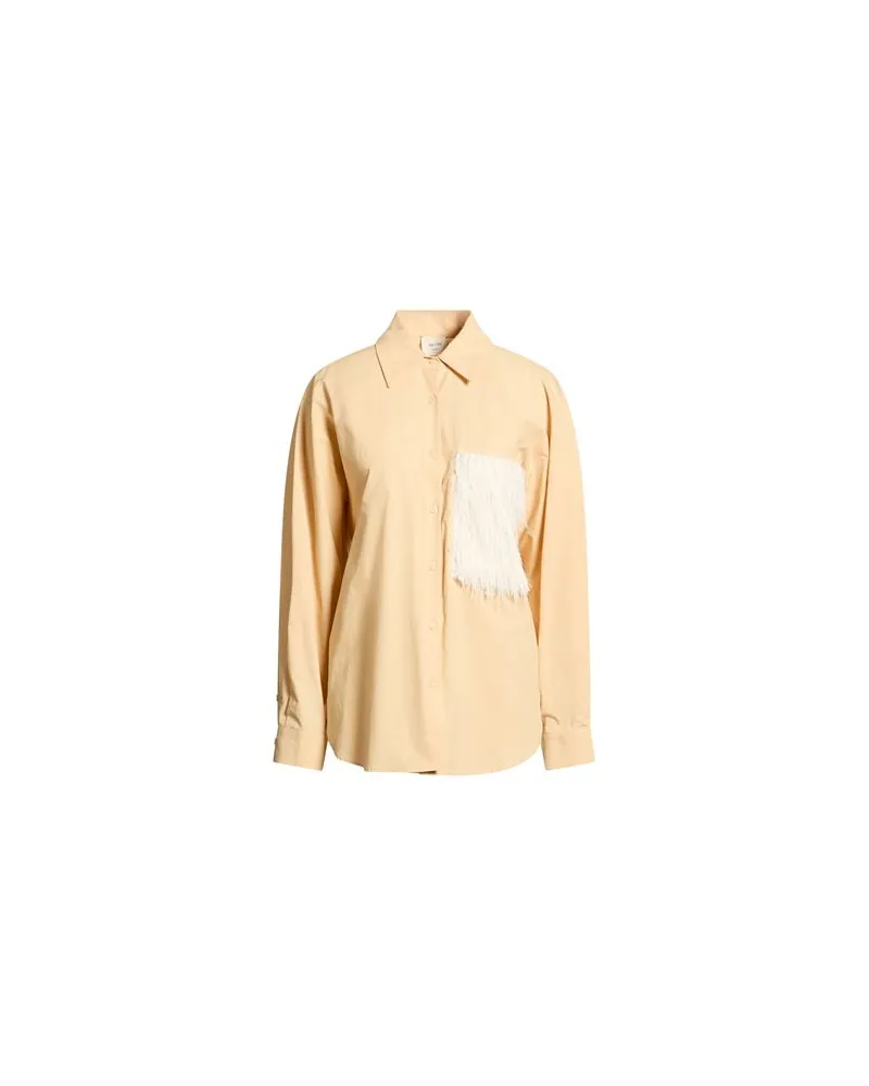 ALYSI TOPS - Hemdenauf YOOX.COM Gelb