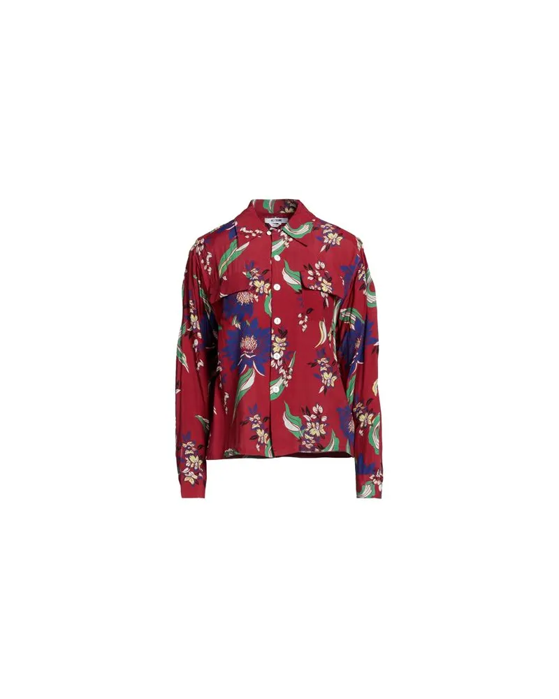 RE/DONE TOPS - Hemdenauf YOOX.COM Ziegelrot