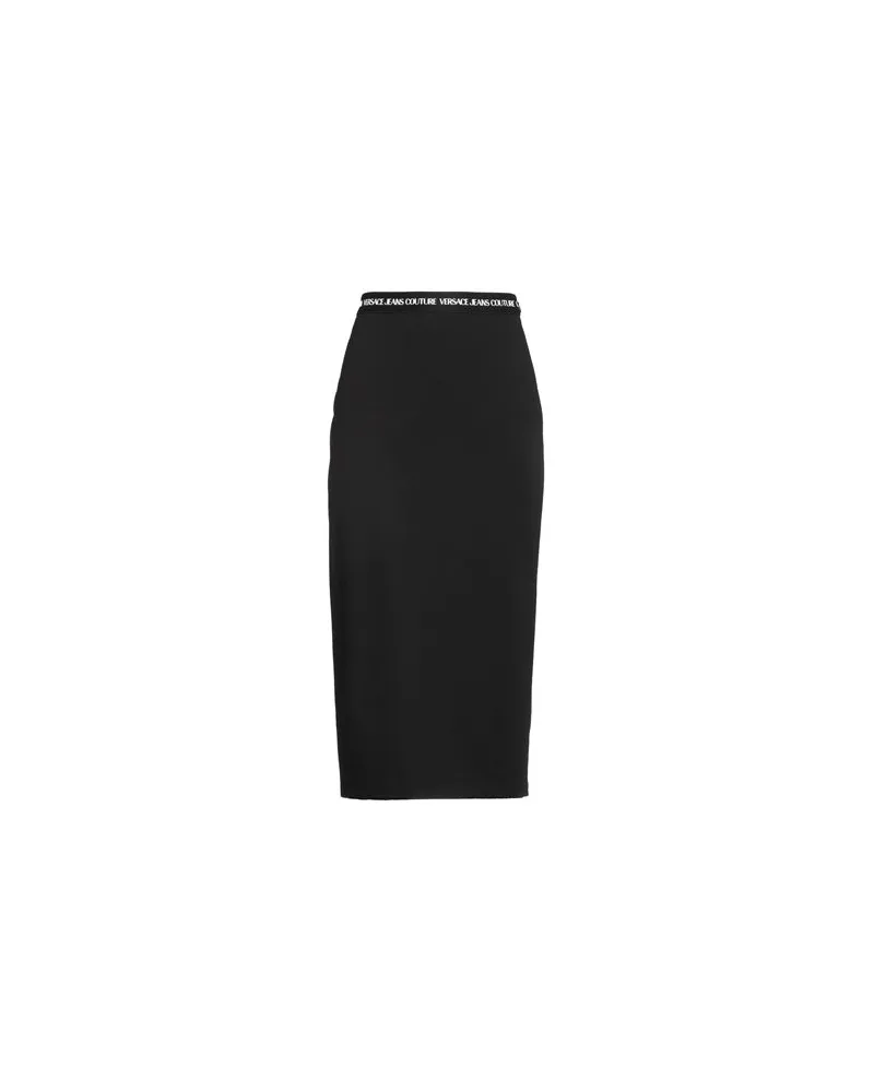 Versace Jeans HOSEN & RÖCKE - Midi-Röckeauf YOOX.COM Schwarz