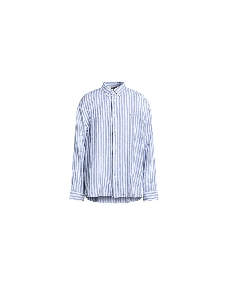 Tommy Hilfiger TOPS - Hemdenauf YOOX.COM Blau