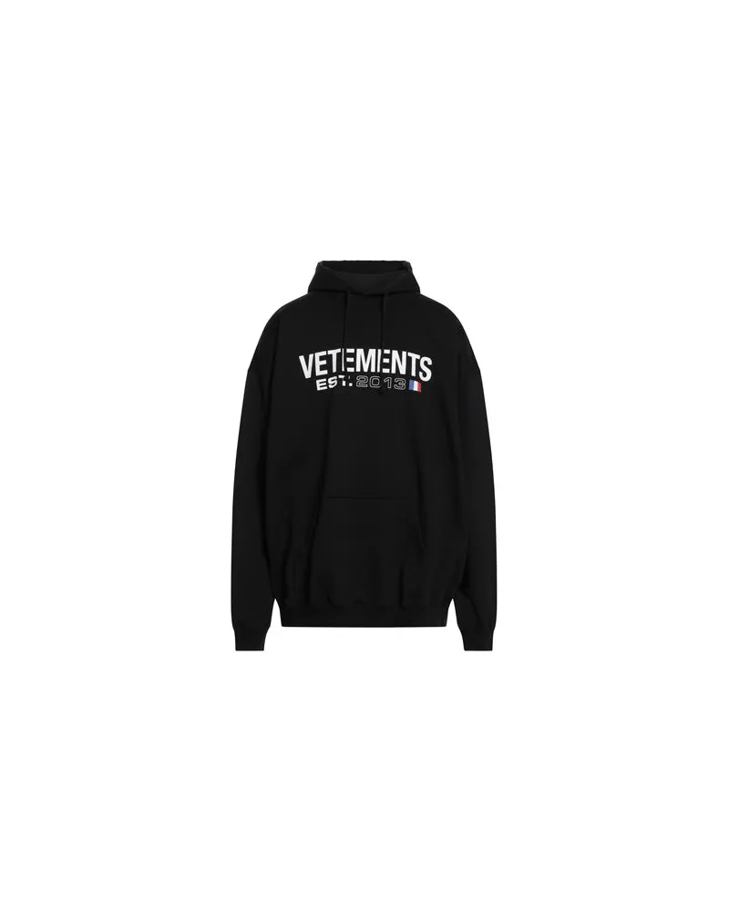 VETEMENTS TOPS - Sweatshirtsauf YOOX.COM Schwarz