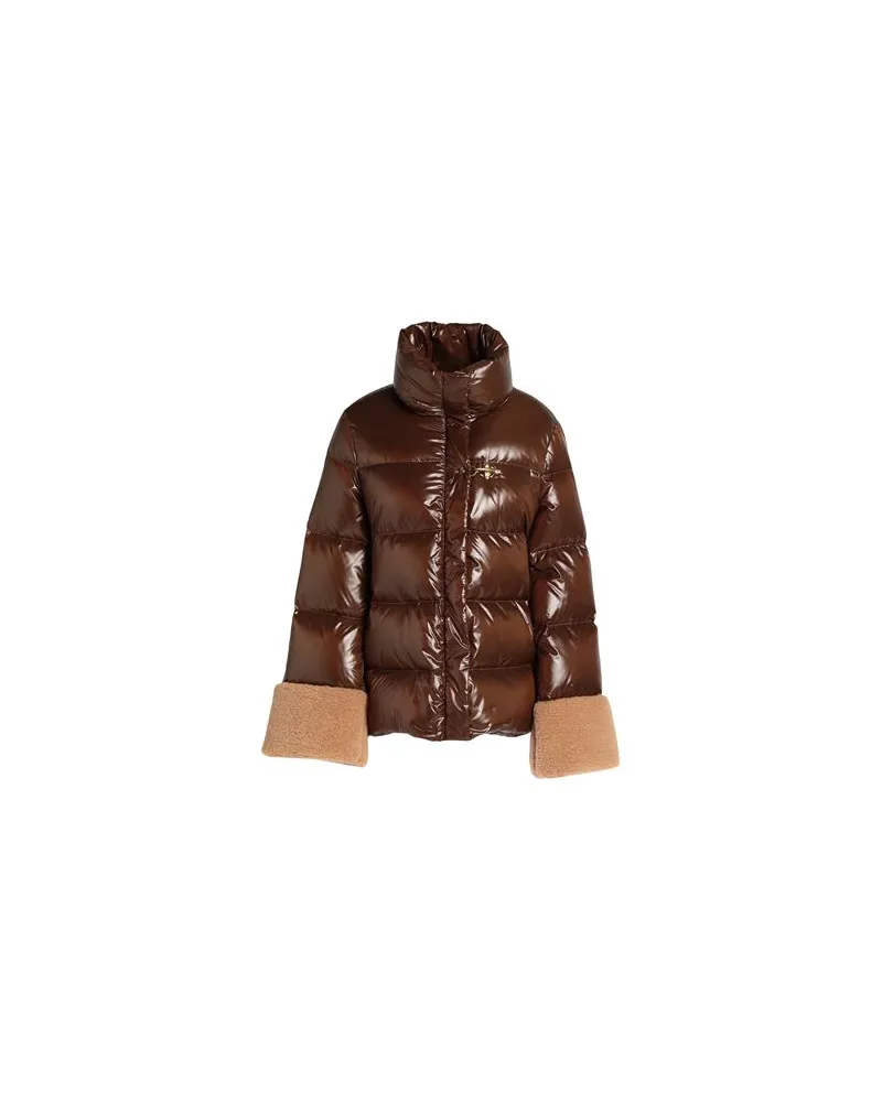 Fay JACKEN & MÄNTEL - Pufferjacken & Daunenjackenauf YOOX.COM Braun