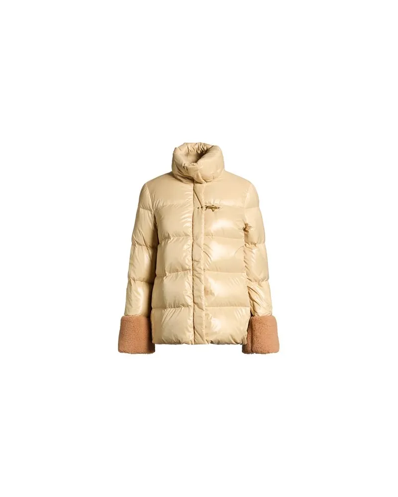Fay JACKEN & MÄNTEL - Pufferjacken & Daunenjackenauf YOOX.COM Beige