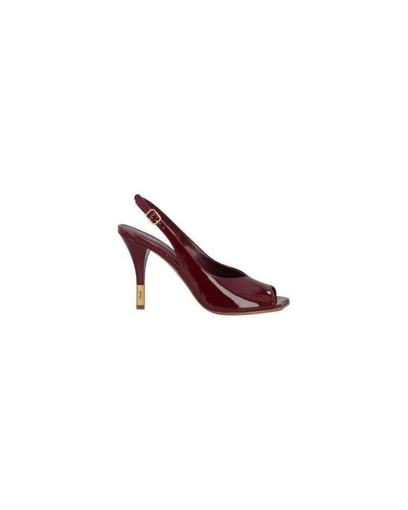 Chloé SCHUHE - Sandalenauf YOOX.COM Bordeaux