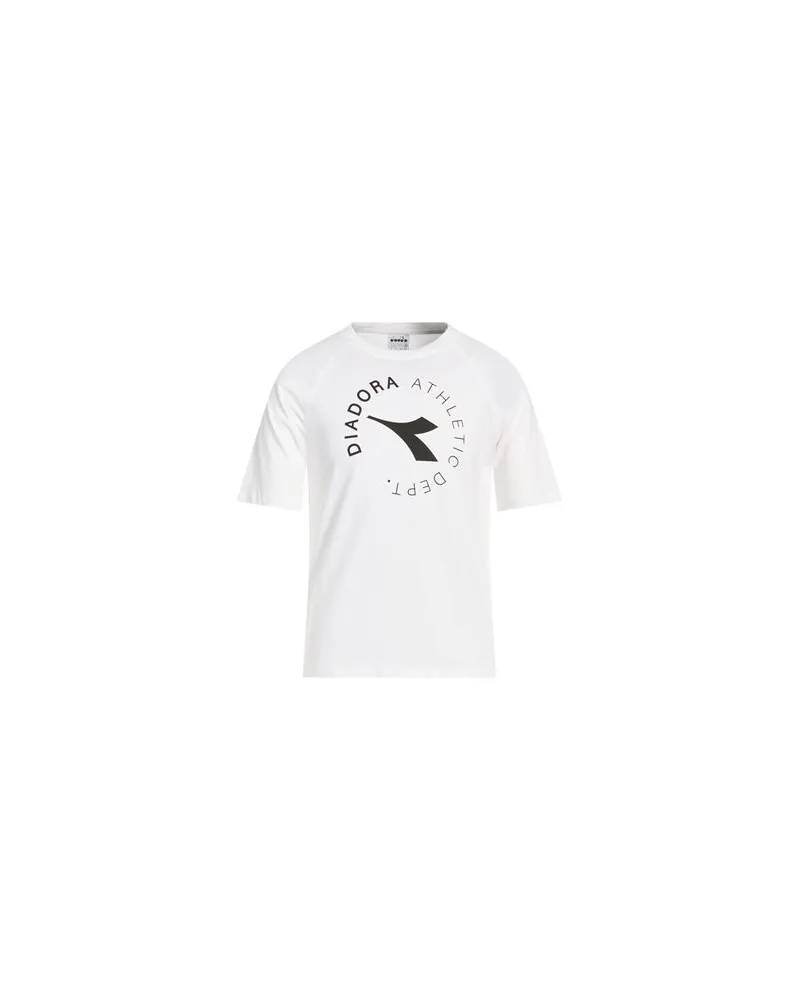 Diadora TOPS - T-shirtsauf YOOX.COM Weiß