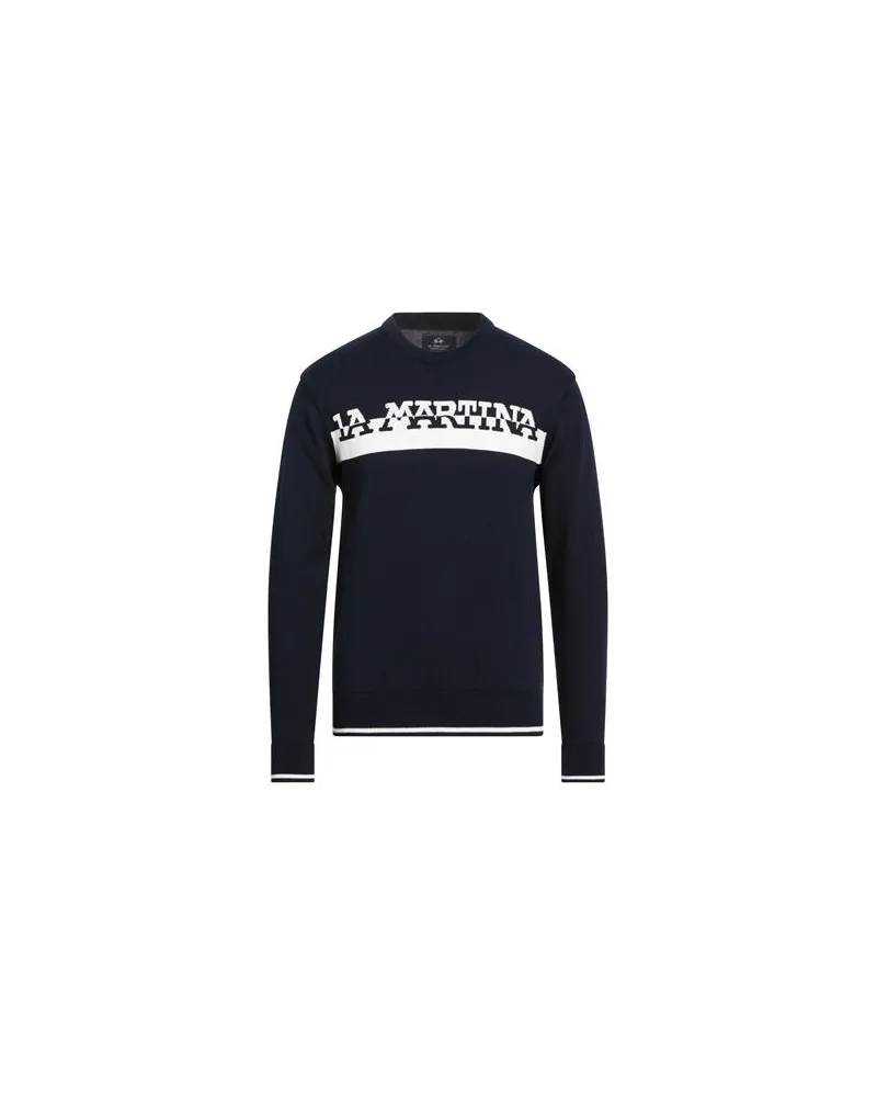 La Martina STRICKWAREN - Pulloverauf YOOX.COM Marineblau