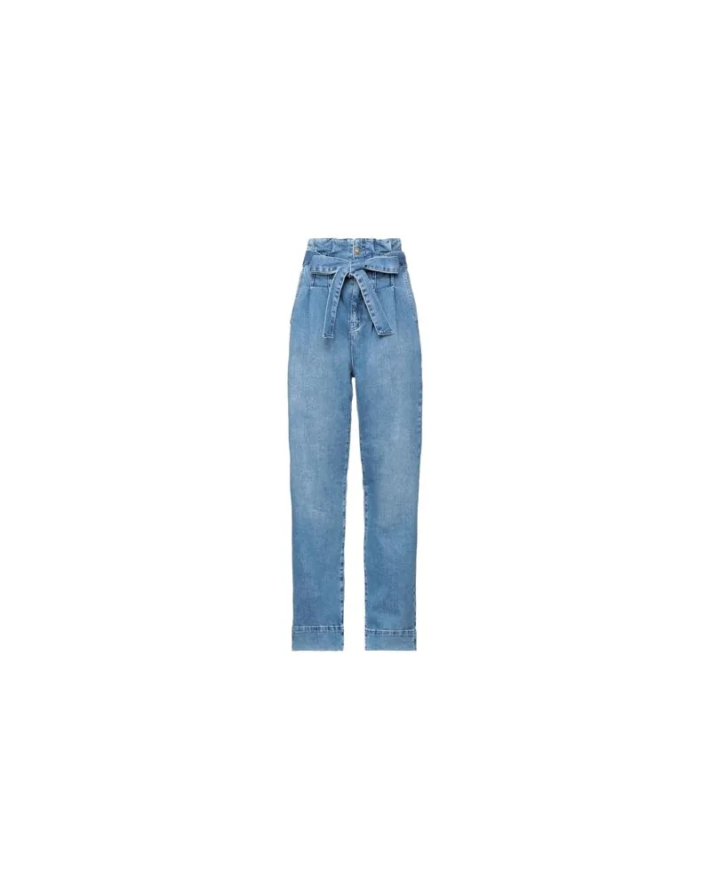 My Twin Twinset HOSEN & RÖCKE - Jeanshosenauf YOOX.COM Blau