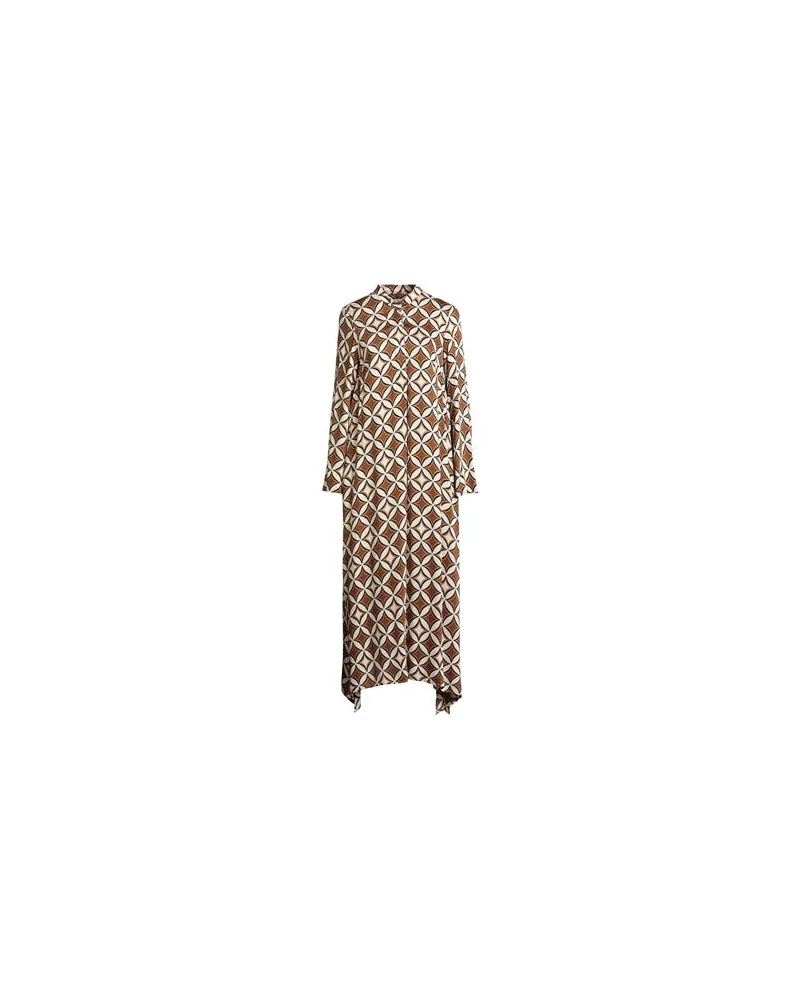 SHIRTAPORTER KLEIDER - Midi-Kleiderauf YOOX.COM Braun
