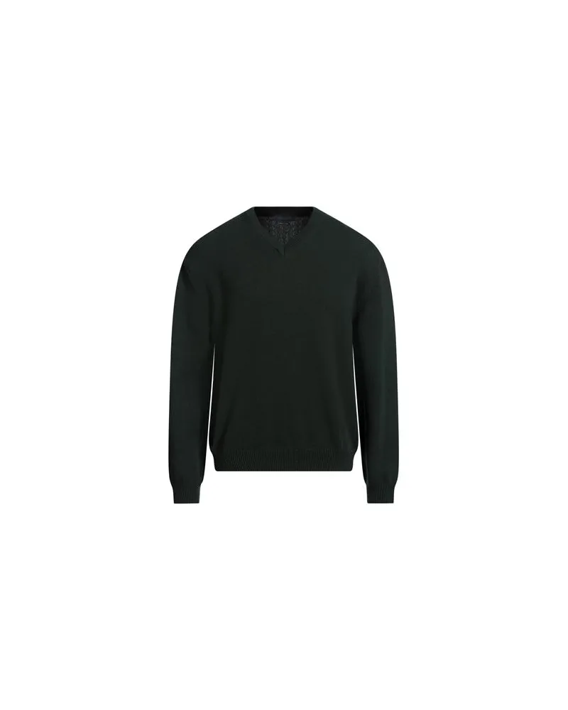 Daniele Fiesoli STRICKWAREN - Pulloverauf YOOX.COM Dunkelgrün