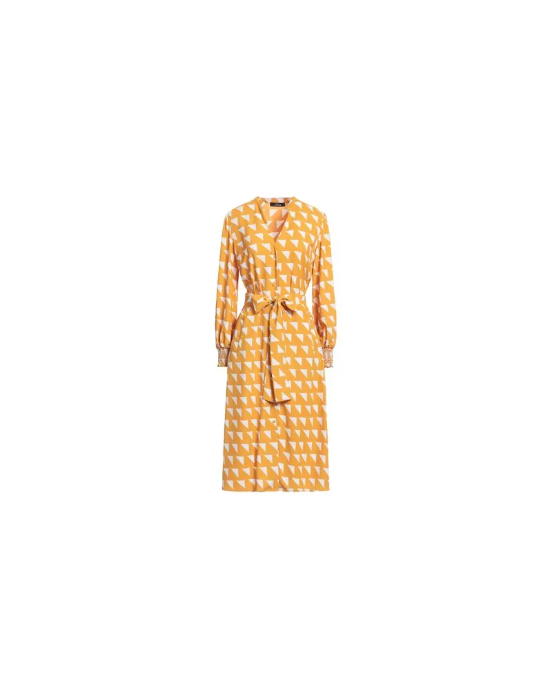 Actitude by Twinset KLEIDER - Midi-Kleiderauf YOOX.COM Mandarine