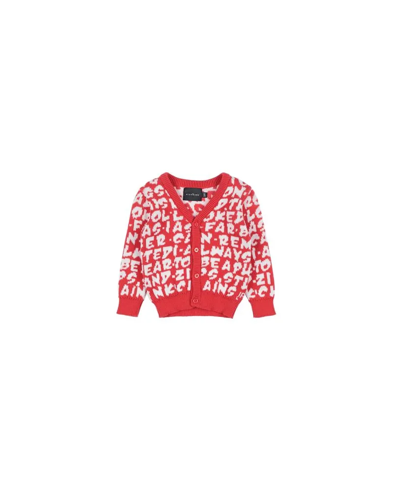 John Richmond STRICKWAREN - Strickjackenauf YOOX.COM Rot