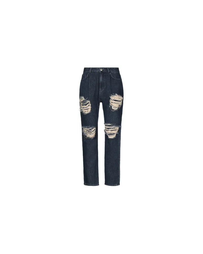 My Twin Twinset HOSEN & RÖCKE - Jeanshosenauf YOOX.COM Blau