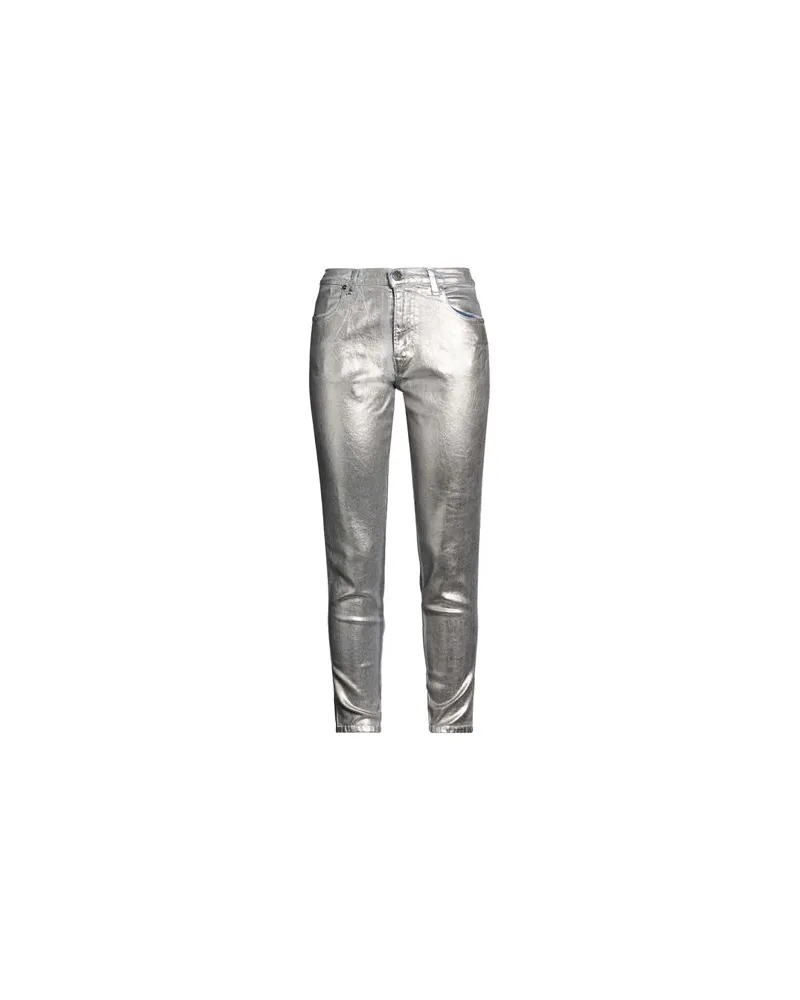 PT TORINO HOSEN & RÖCKE - Jeanshosenauf YOOX.COM Silber