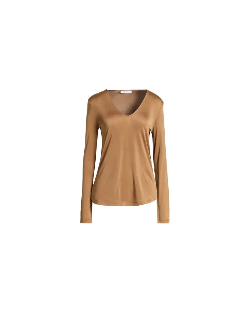 Max Mara TOPS - T-shirtsauf YOOX.COM Kamel