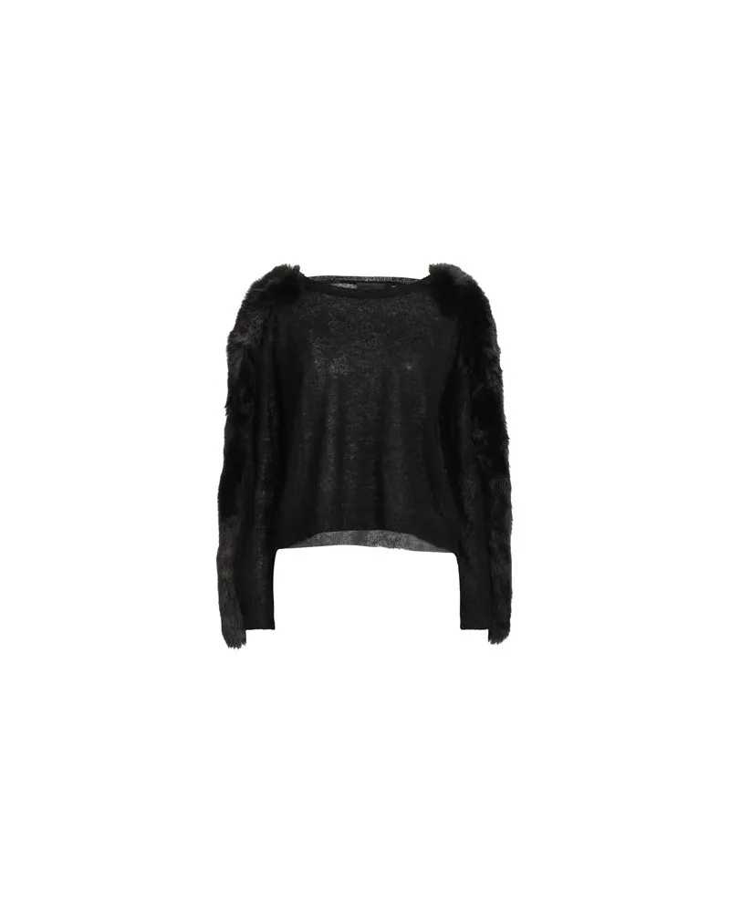 Frankie Morello STRICKWAREN - Pulloverauf YOOX.COM Schwarz