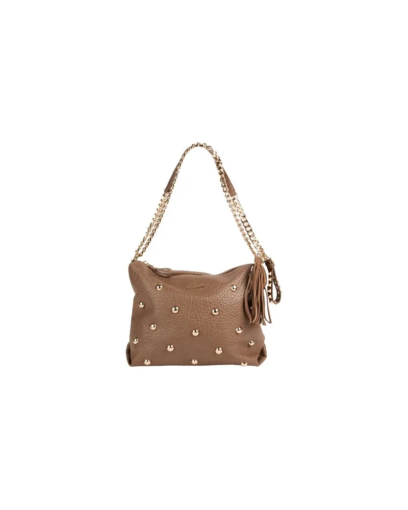 LA CARRIE TASCHEN - Schultertaschenauf YOOX.COM Hellbraun