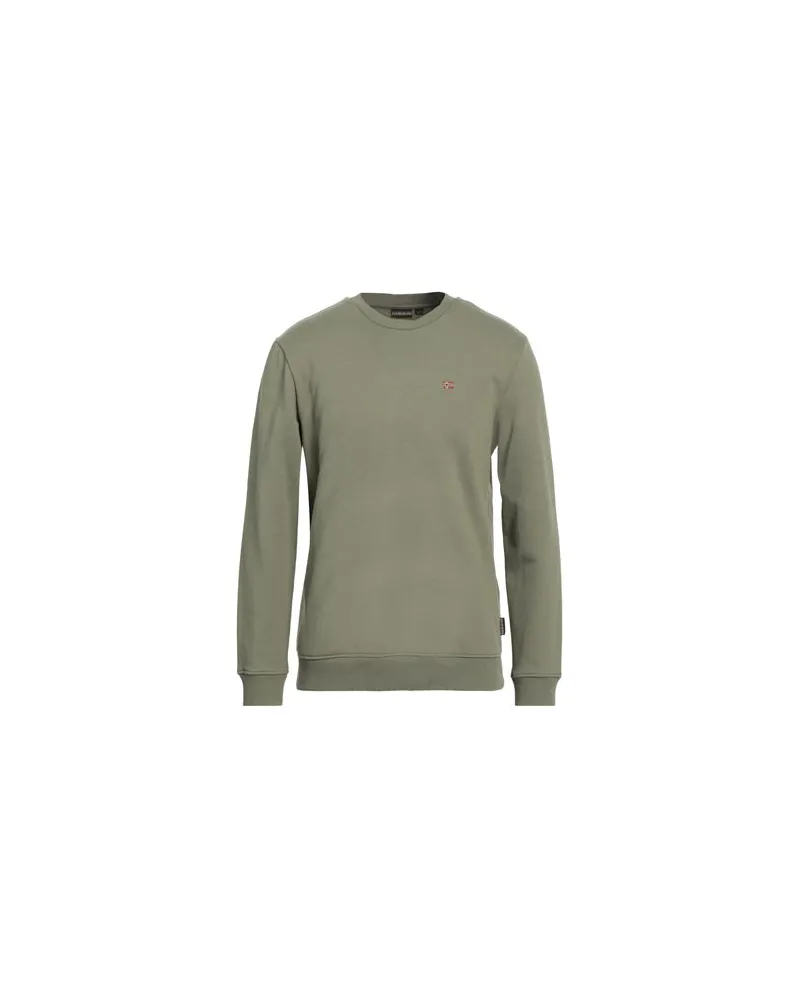 Napapijri TOPS - Sweatshirtsauf YOOX.COM Militärgrün