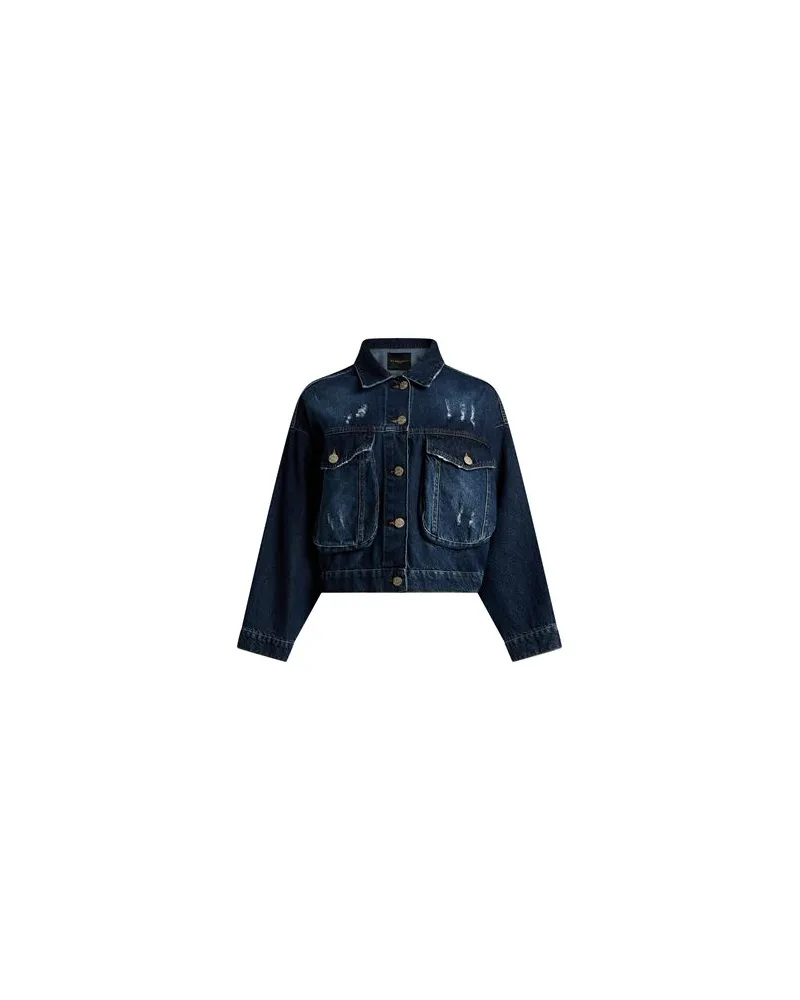 MARC ELLIS JACKEN & MÄNTEL - Jeansjacken/Mäntelauf YOOX.COM Blau