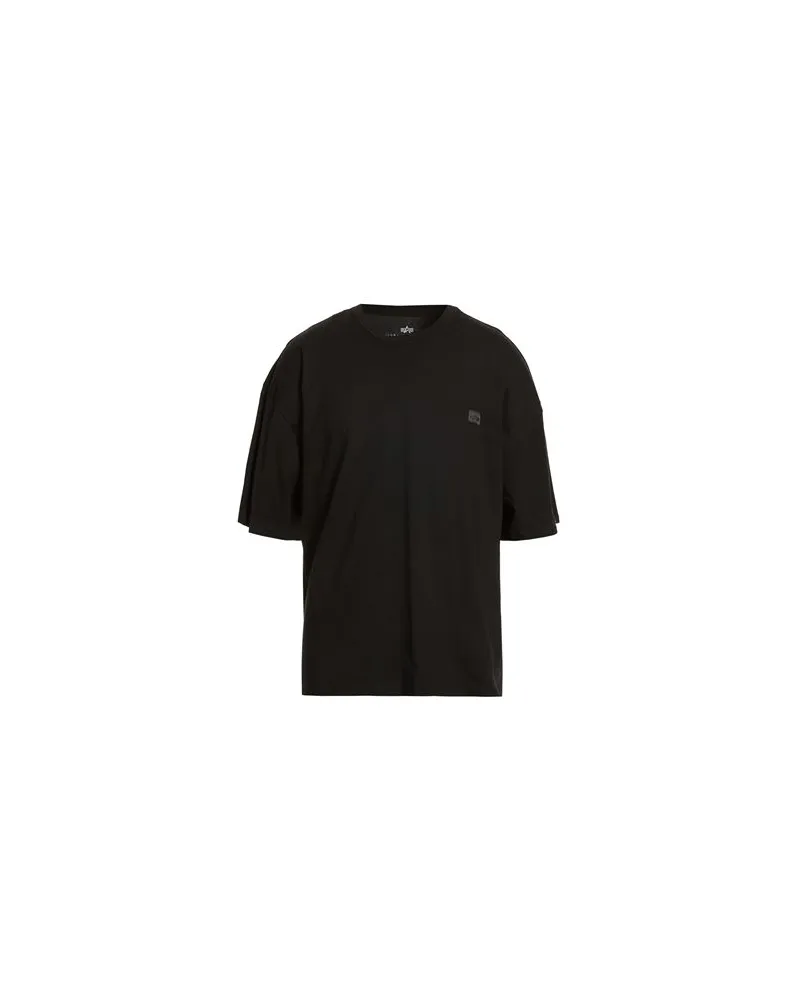 Alpha Industries TOPS - T-shirtsauf YOOX.COM Schwarz