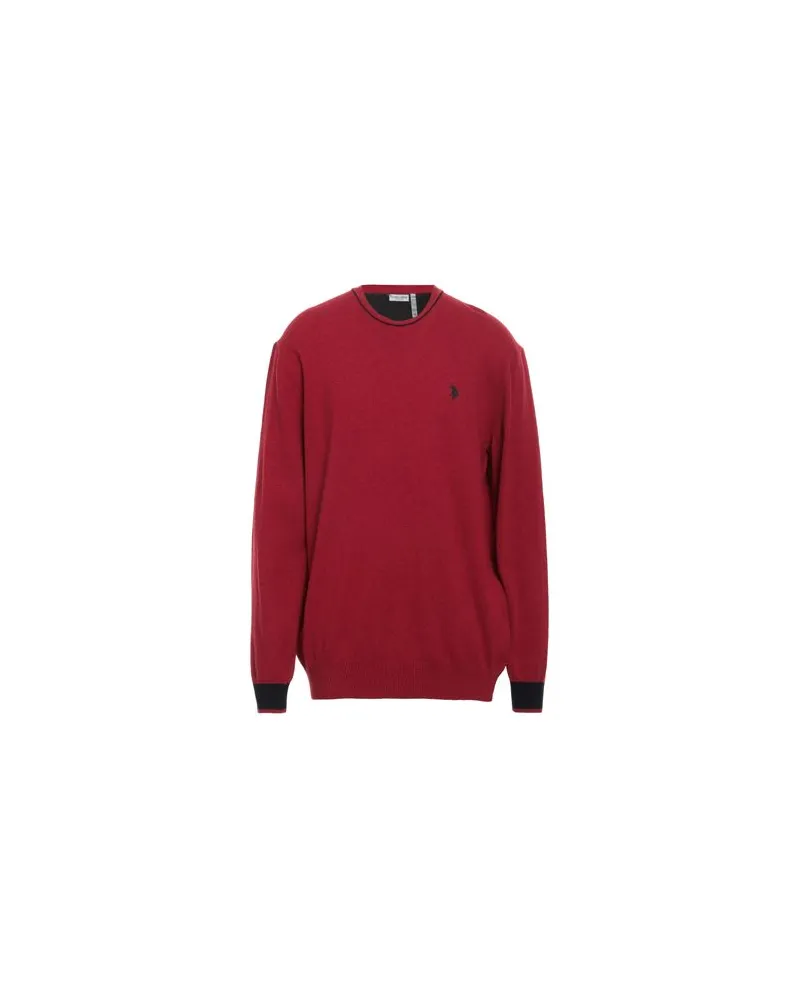 U.S. Polo Assn.  STRICKWAREN - Pulloverauf YOOX.COM Rot