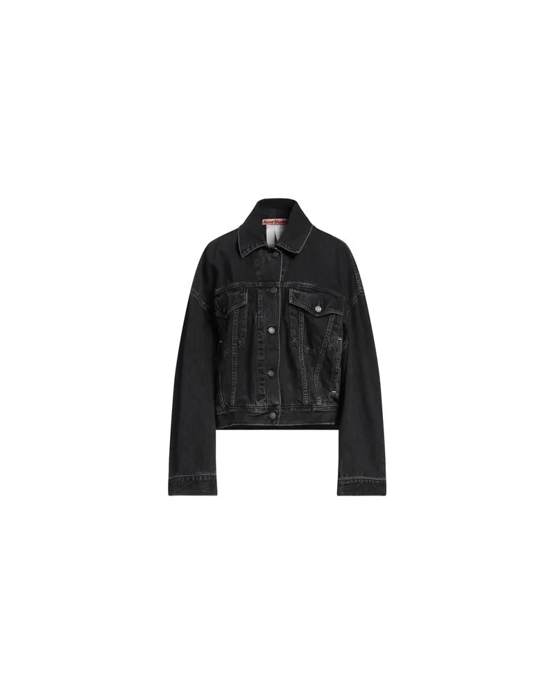 Acne Studios JACKEN & MÄNTEL - Jeansjacken/Mäntelauf YOOX.COM Schwarz