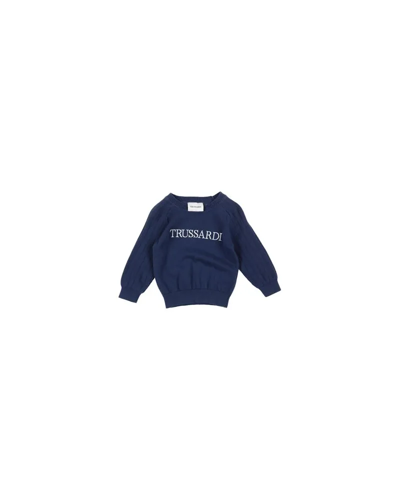 Trussardi STRICKWAREN - Pulloverauf YOOX.COM Blau