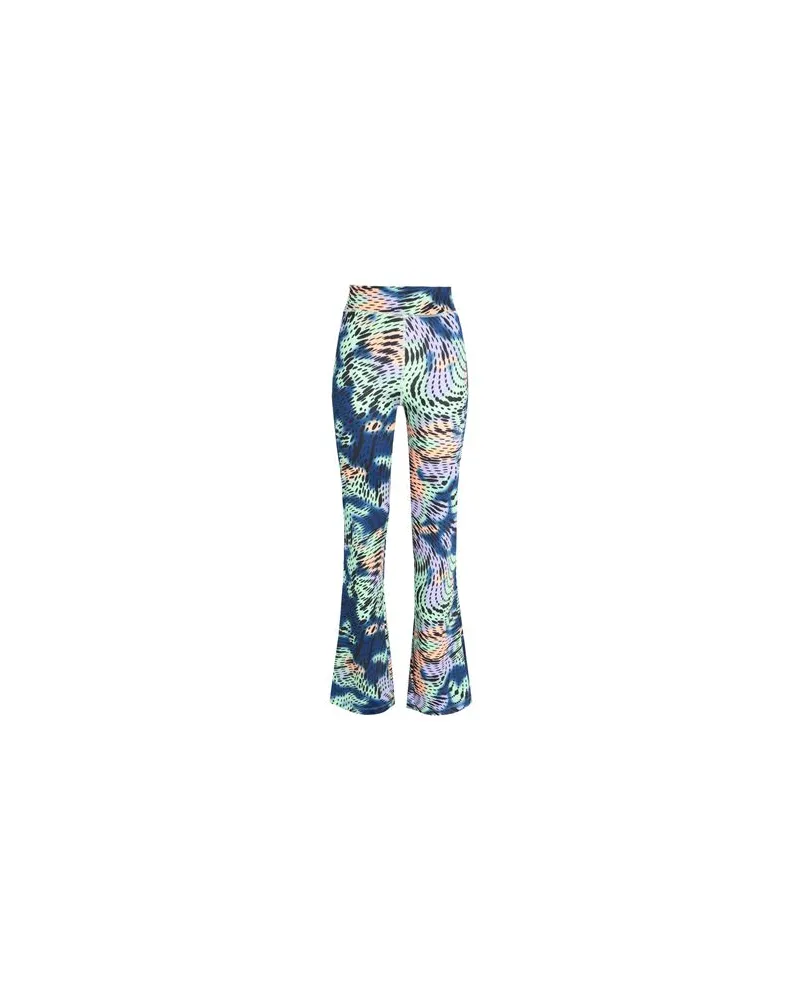 Puma DARE TO FEELIN XTRA AOP Flared Pants  - DARE TO FEELIN XTRA AOP Flared Pants - HOSEN & RÖCKE - Hosenauf YOOX.COM Grün