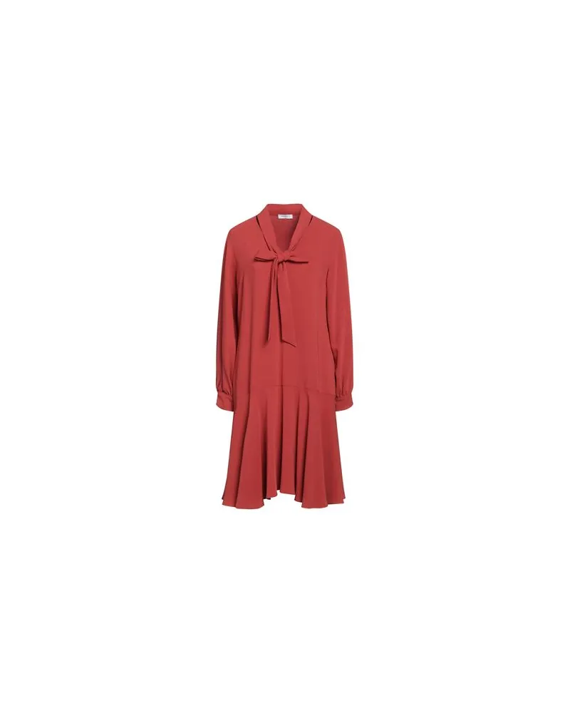 ROSSO35 KLEIDER - Mini-Kleiderauf YOOX.COM Rostrot