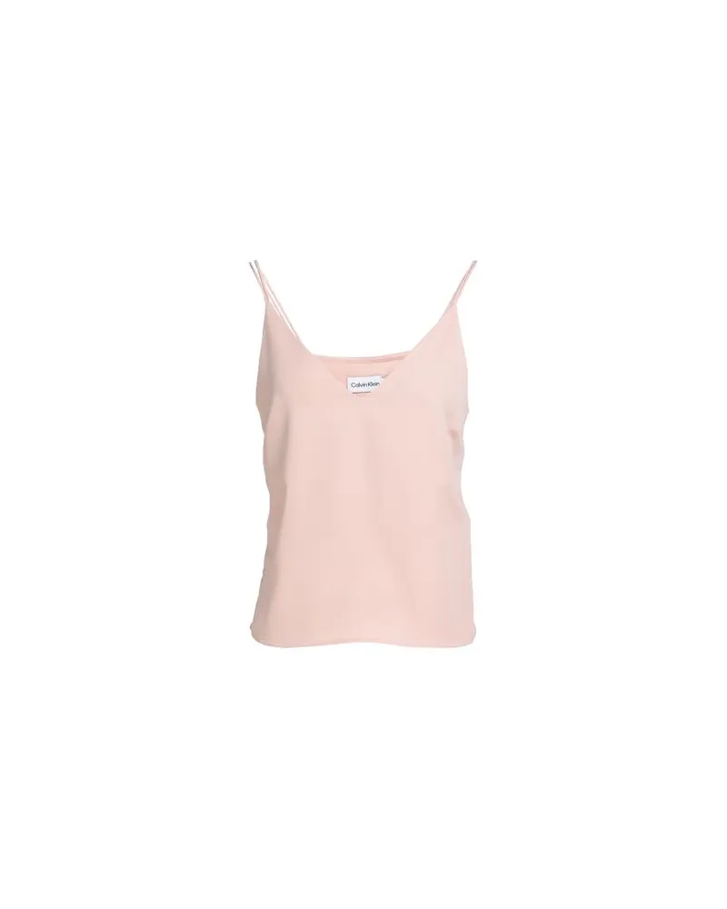 Calvin Klein RECYCLED CDC CAMI TOP  - TOPS - Topsauf YOOX.COM Hellrosa