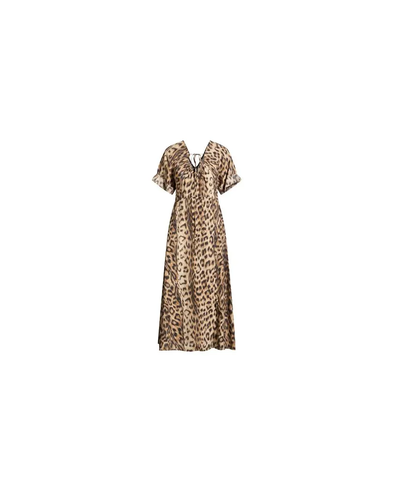 Victoria Beckham KLEIDER - Midi-Kleiderauf YOOX.COM Beige