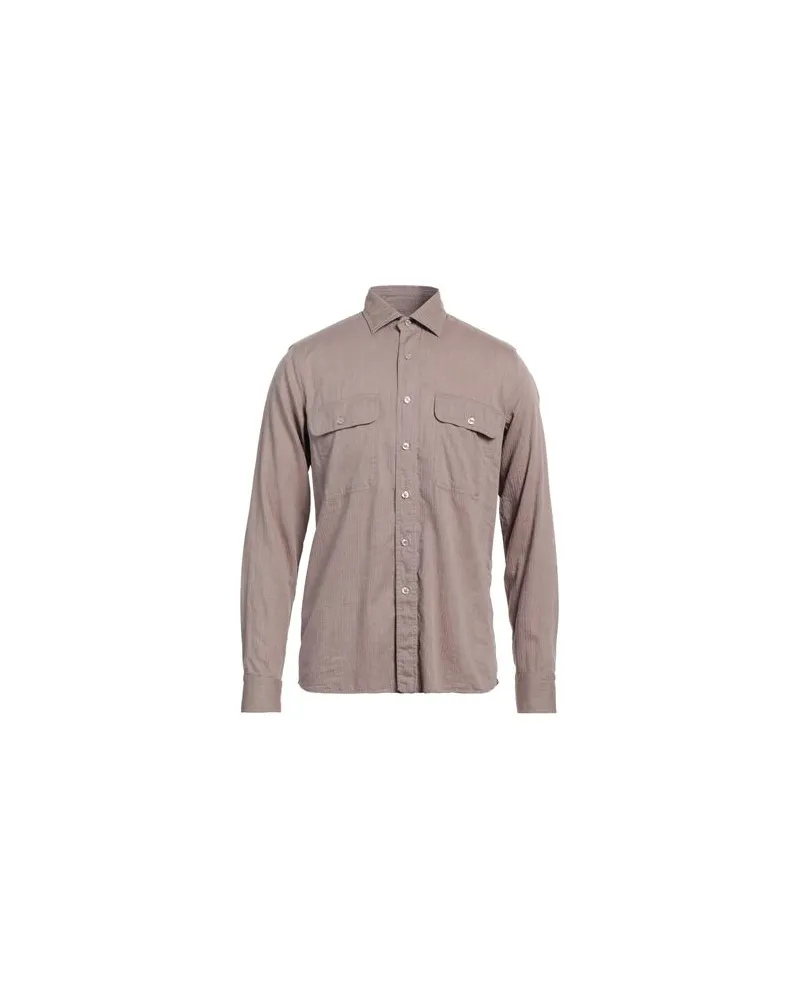 Tagliatore TOPS - Hemdenauf YOOX.COM Khaki