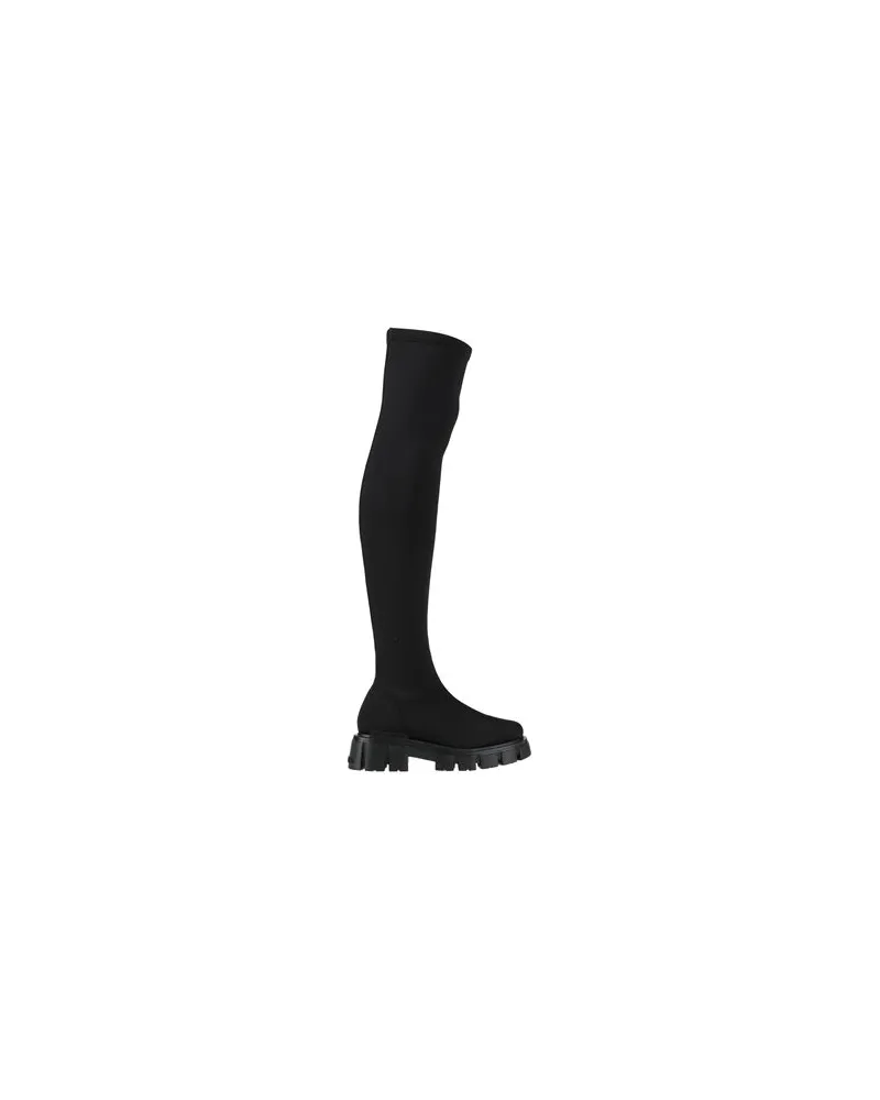 Moschino SCHUHE - Stiefelauf YOOX.COM Schwarz