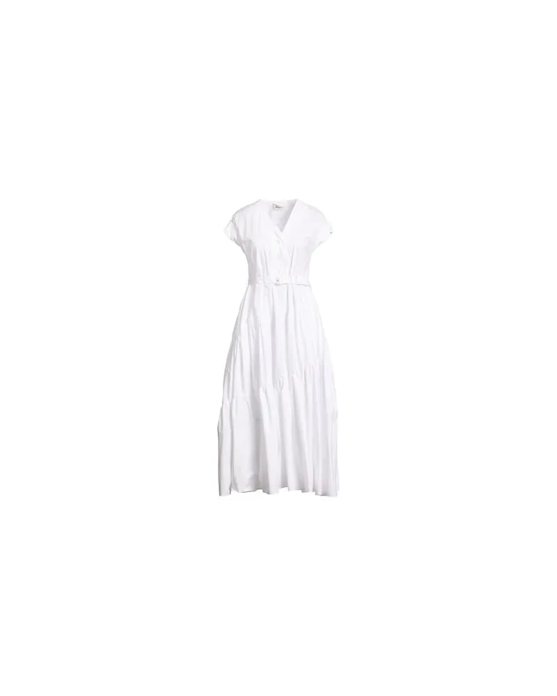 MEIMEIJ KLEIDER - Maxi-Kleiderauf YOOX.COM Weiß