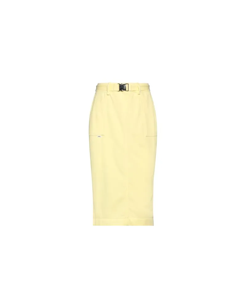 Jijil HOSEN & RÖCKE - Midi-Röckeauf YOOX.COM Gelb
