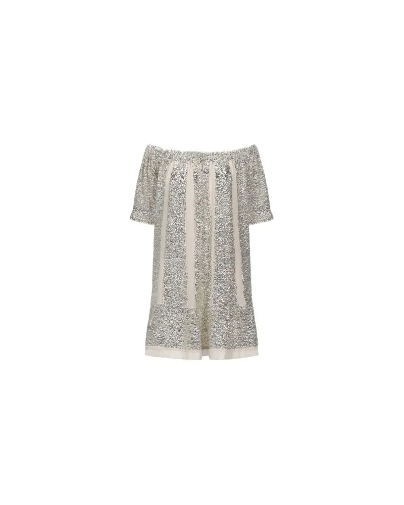 Semicouture KLEIDER - Mini-Kleiderauf YOOX.COM Beige